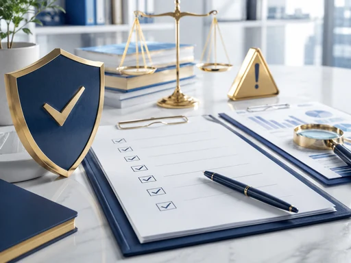 KI-generierte Darstellung: Premium-Visual für Lizenzregeln und Compliance